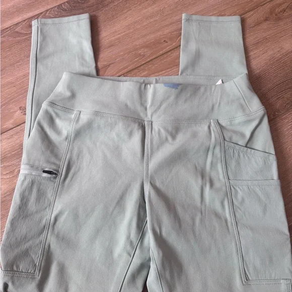 Carhartt women Sage Green High-Waist Utility Leggings - CALLOUT- see picture. - Picture 1 of 7